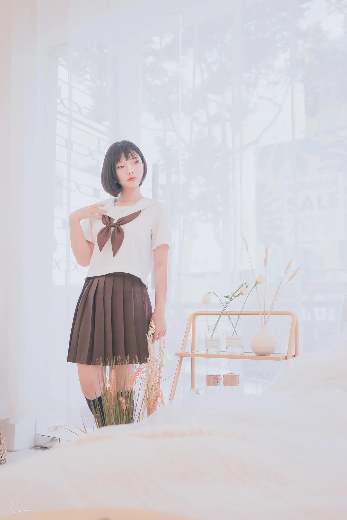 Messie Huang – NO.07 Birthday Seifuku [20P]插图9
